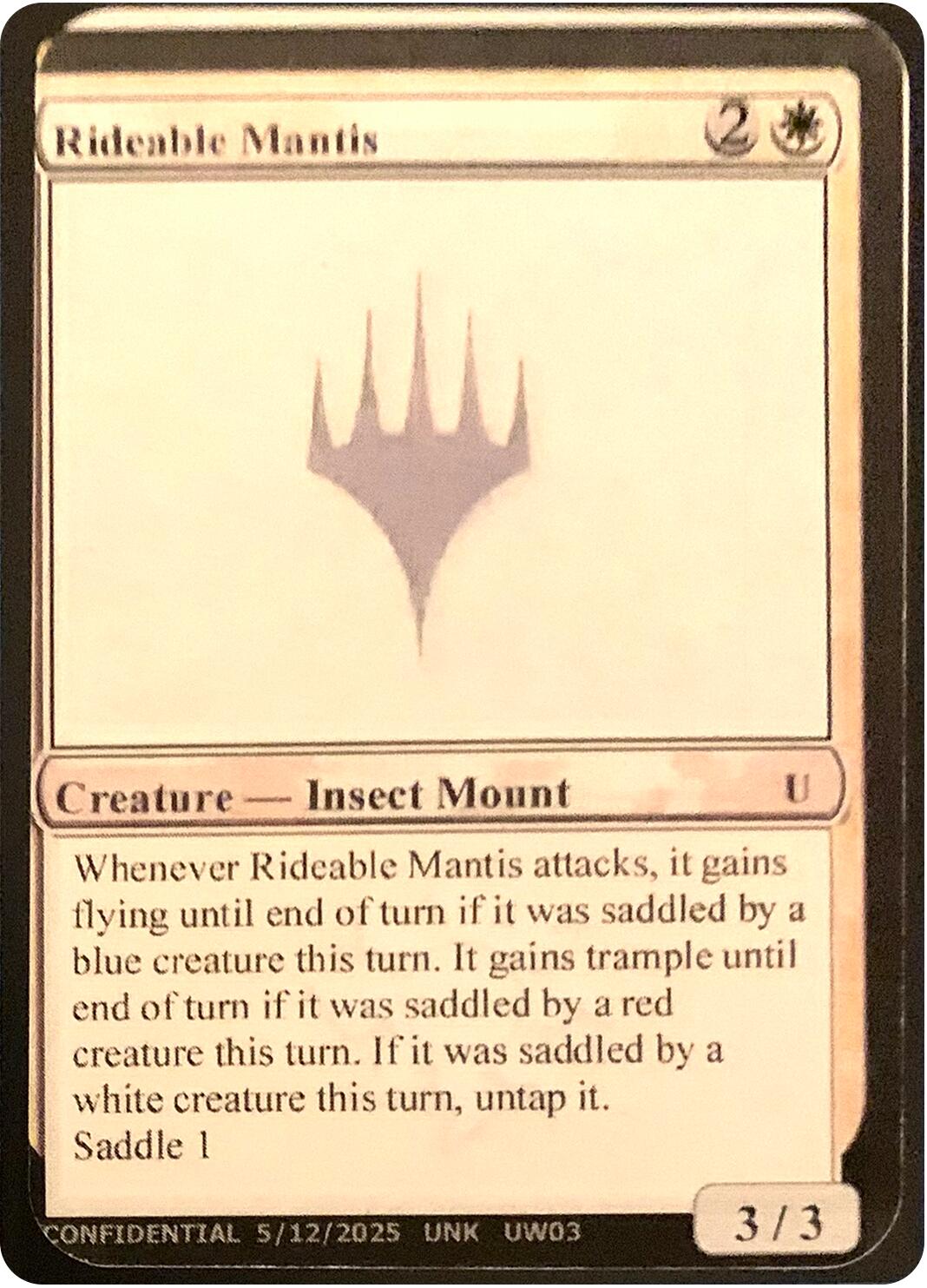 Rideable Mantis [Unknown Event] | Chromatic Games