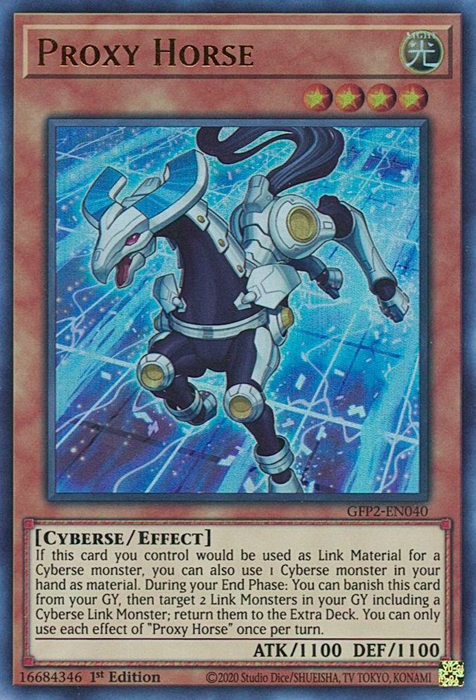 Proxy Horse [GFP2-EN040] Ultra Rare | Chromatic Games