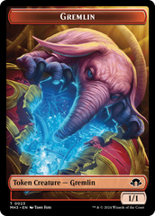 Copy // Gremlin Double-Sided Token [Modern Horizons 3 Tokens] | Chromatic Games