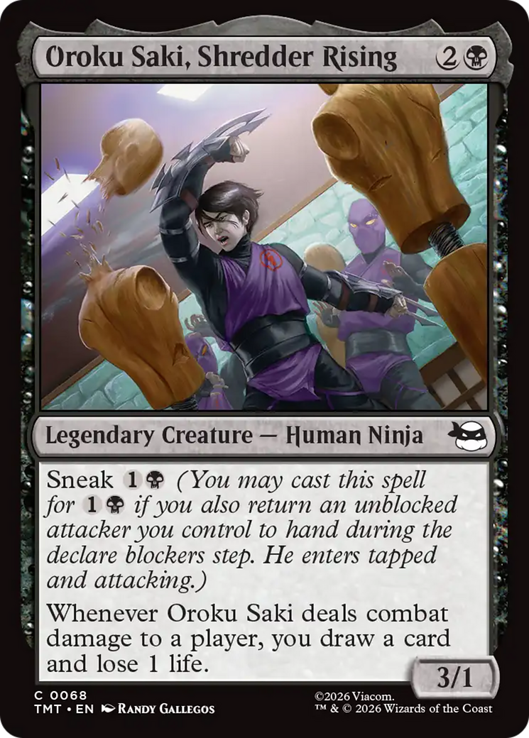 Oroku Saki, Shredder Rising [Teenage Mutant Ninja Turtles] | Chromatic Games