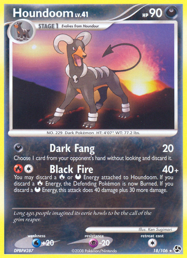 Houndoom (18/106) [Diamond & Pearl: Great Encounters] | Chromatic Games