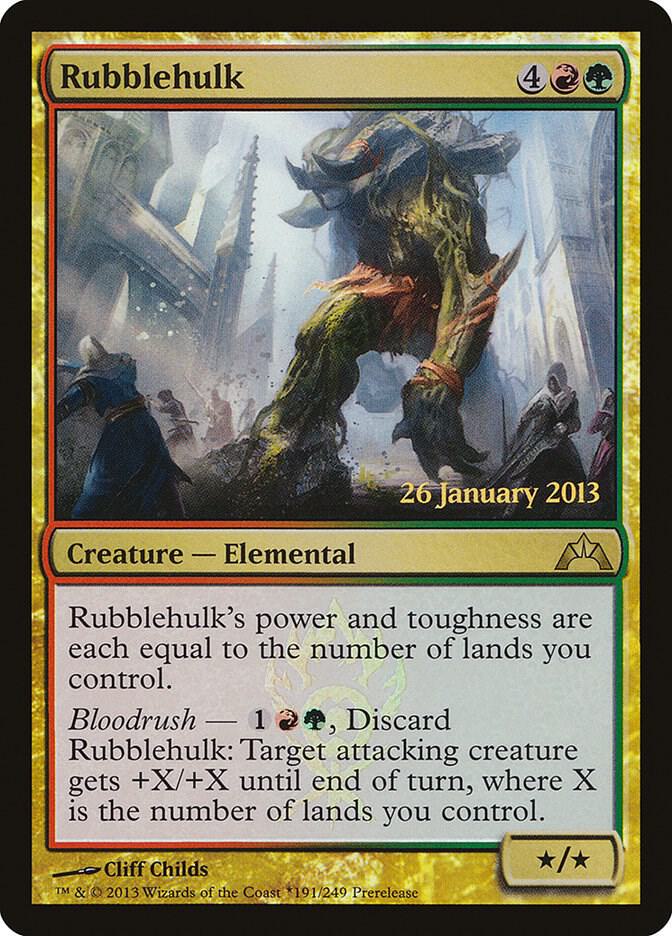 Rubblehulk 191★/10 (Prerelease Cards)  - Foil | Chromatic Games