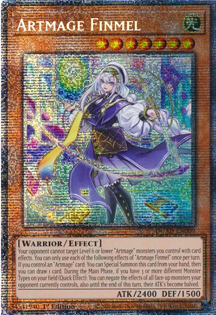Artmage Finmel (Starlight Rare) [DUAD-EN009] Starlight Rare | Chromatic Games