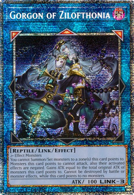 Gorgon of Zilofthonia (Starlight Rare) [DUAD-EN050] Starlight Rare | Chromatic Games