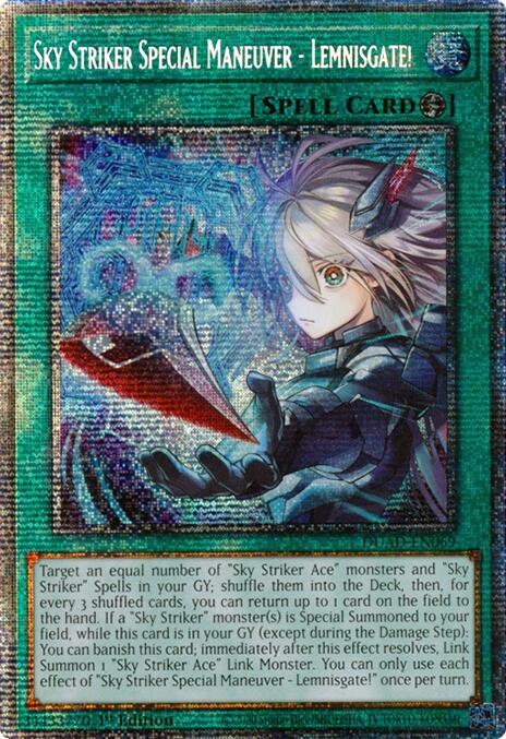 Sky Striker Special Maneuver - Lemnisgate! (Starlight Rare) [DUAD-EN069] Starlight Rare | Chromatic Games