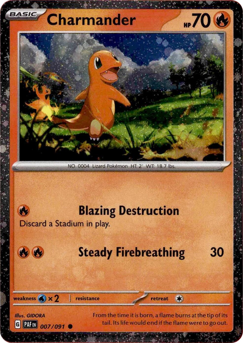 Charmander (007/091) (Cosmos Holo) [Miscellaneous Cards] | Chromatic Games