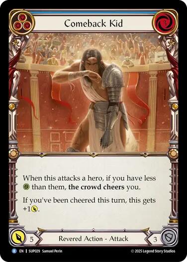 Comeback Kid (Blue) [SUP029] (Super Slam) | Chromatic Games