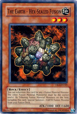 The Earth - Hex-Sealed Fusion [DR3-EN149] Common | Chromatic Games