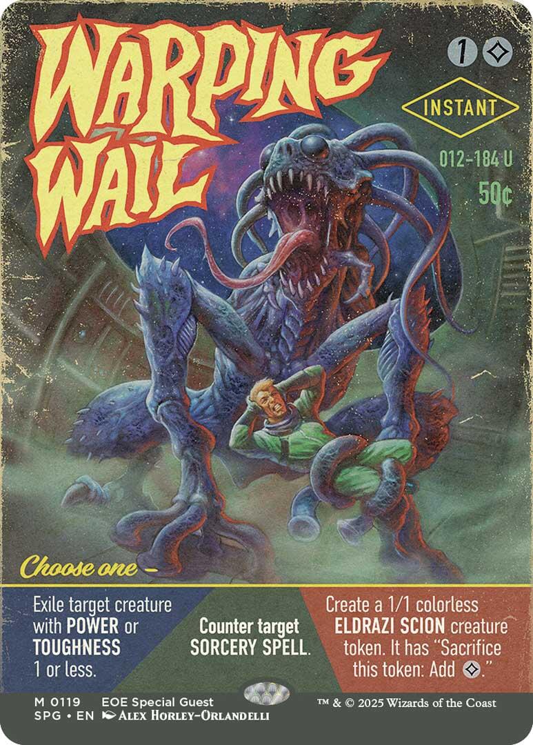 Warping Wail (Borderless) [Edge of Eternities Special Guests] | Chromatic Games