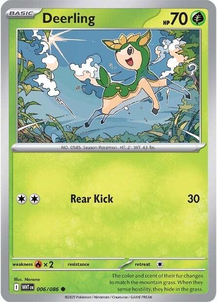 Deerling (006/086) [Scarlet & Violet: White Flare] | Chromatic Games