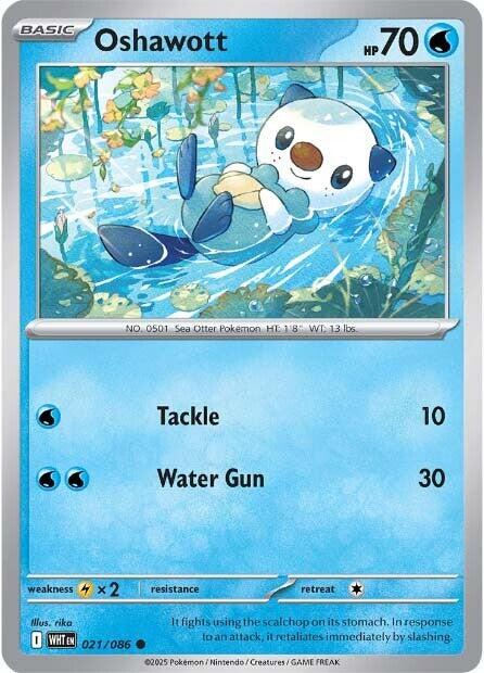 Oshawott (021/086) [Scarlet & Violet: White Flare] | Chromatic Games