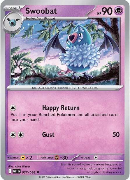 Swoobat (037/086) [Scarlet & Violet: White Flare] | Chromatic Games