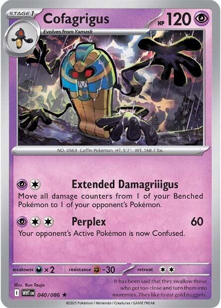 Cofagrigus (040/086) [Scarlet & Violet: White Flare] | Chromatic Games