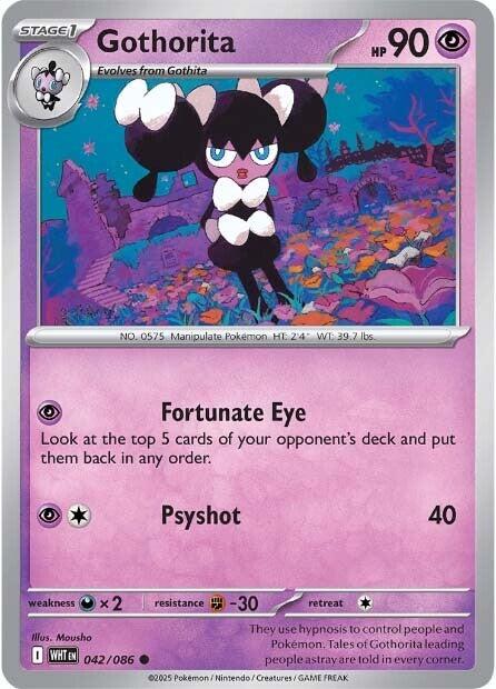 Gothorita (042/086) [Scarlet & Violet: White Flare] | Chromatic Games