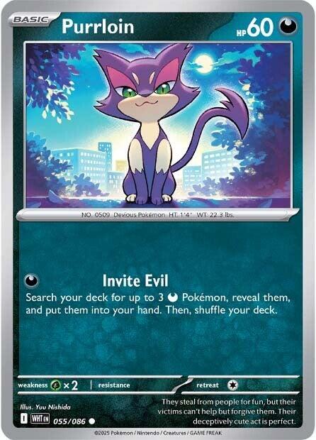 Purrloin (055/086) [Scarlet & Violet: White Flare] | Chromatic Games