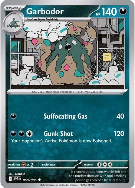 Garbodor (060/086) [Scarlet & Violet: White Flare] | Chromatic Games