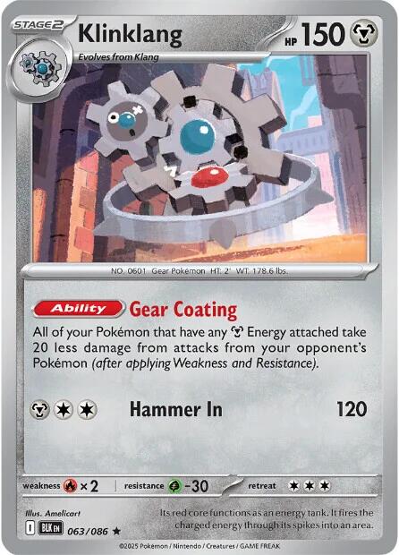Klinklang (063/086) [Scarlet & Violet: Black Bolt] | Chromatic Games