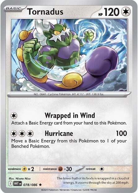 Tornadus (078/086) [Scarlet & Violet: White Flare] | Chromatic Games