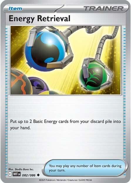 Energy Retrieval (082/086) [Scarlet & Violet: White Flare] | Chromatic Games