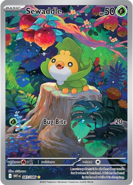 Sewaddle (087/086) [Scarlet & Violet: White Flare] | Chromatic Games