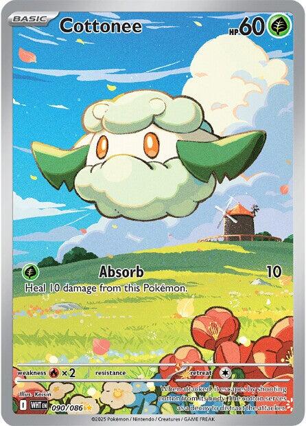 Cottonee (090/086) [Scarlet & Violet: White Flare] | Chromatic Games