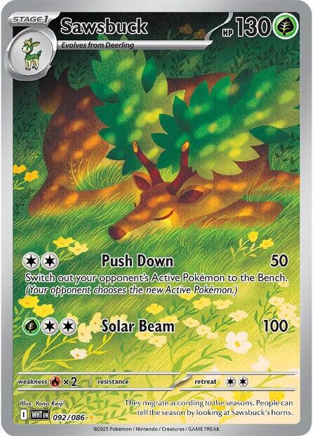 Sawsbuck (092/086) [Scarlet & Violet: White Flare] | Chromatic Games