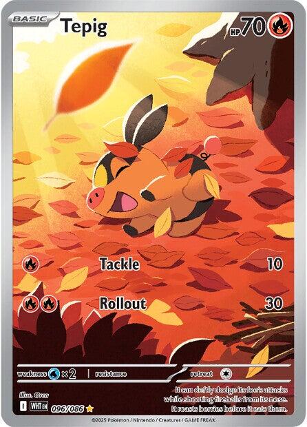 Tepig (096/086) [Scarlet & Violet: White Flare] | Chromatic Games