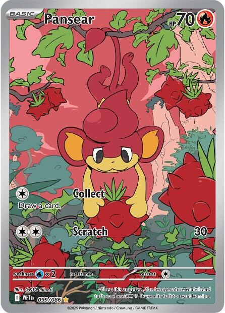Pansear (099/086) [Scarlet & Violet: White Flare] | Chromatic Games