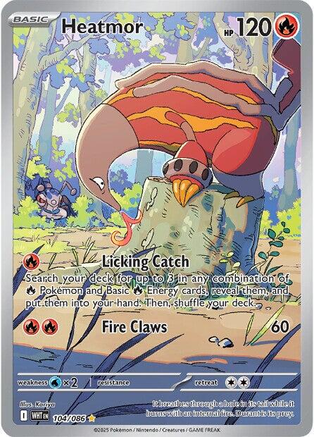 Heatmor (104/086) [Scarlet & Violet: White Flare] | Chromatic Games