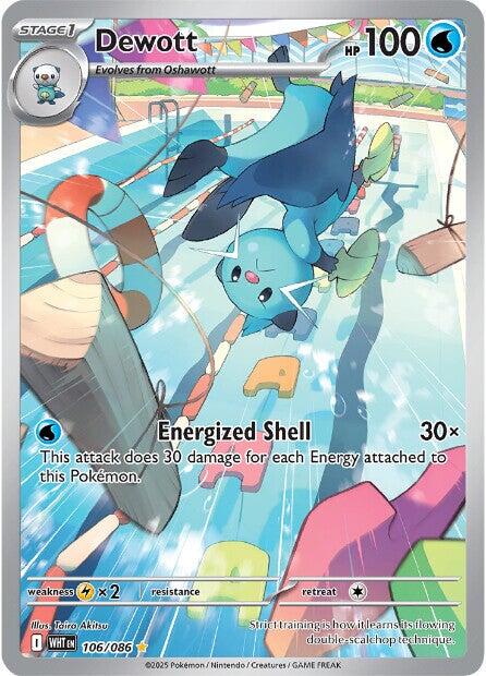 Dewott (106/086) [Scarlet & Violet: White Flare] | Chromatic Games