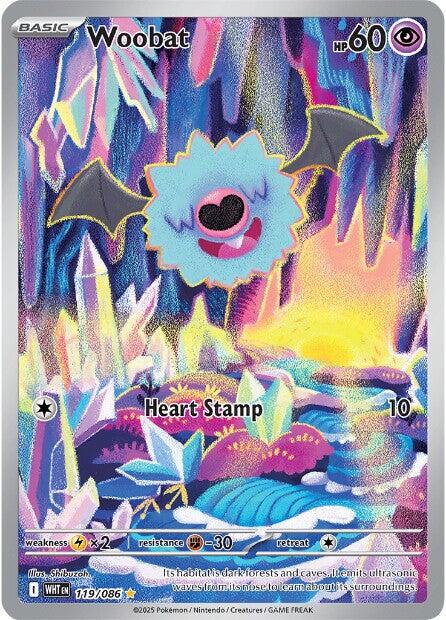 Woobat (119/086) [Scarlet & Violet: White Flare] | Chromatic Games