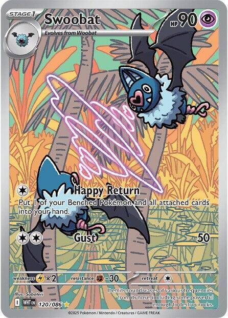 Swoobat (120/086) [Scarlet & Violet: White Flare] | Chromatic Games
