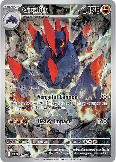 Gigalith (129/086) [Scarlet & Violet: White Flare] | Chromatic Games