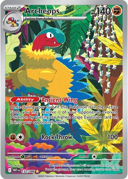 Archeops (132/086) [Scarlet & Violet: White Flare] | Chromatic Games