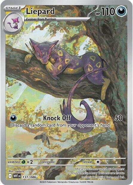 Liepard (137/086) [Scarlet & Violet: White Flare] | Chromatic Games