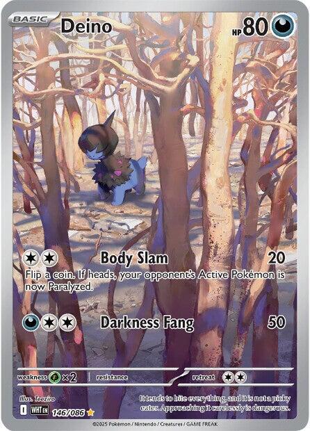 Deino (146/086) [Scarlet & Violet: White Flare] | Chromatic Games