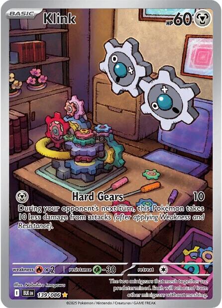 Klink (139/086) [Scarlet & Violet: Black Bolt] | Chromatic Games