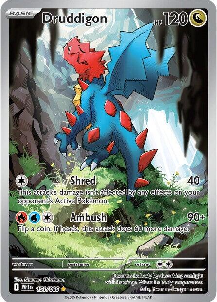 Druddigon (151/086) [Scarlet & Violet: White Flare] | Chromatic Games