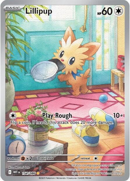Lillipup (154/086) [Scarlet & Violet: White Flare] | Chromatic Games