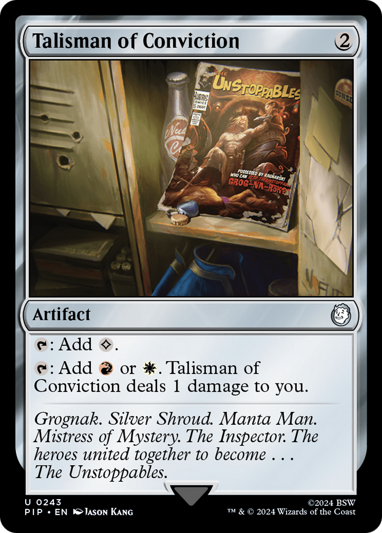 Talisman of Conviction [Fallout] | Chromatic Games