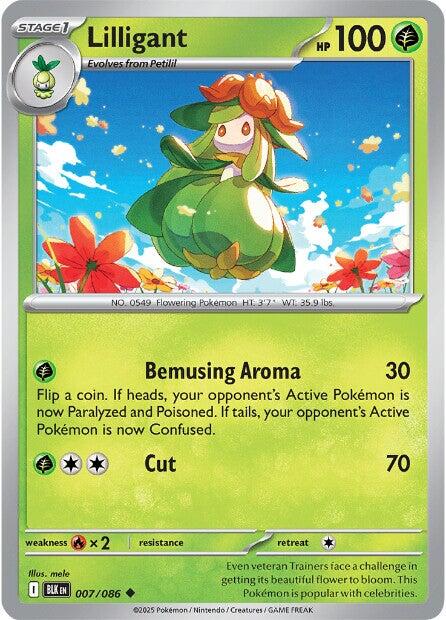 Lilligant (007/086) [Scarlet & Violet: Black Bolt] | Chromatic Games