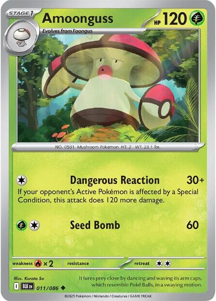 Amoonguss (011/086) [Scarlet & Violet: Black Bolt] | Chromatic Games