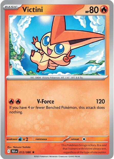 Victini (012/086) [Scarlet & Violet: Black Bolt] | Chromatic Games