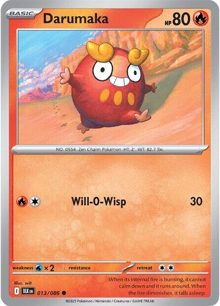 Darumaka (013/086) [Scarlet & Violet: Black Bolt] | Chromatic Games