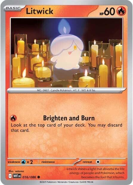 Litwick (016/086) [Scarlet & Violet: White Flare] | Chromatic Games