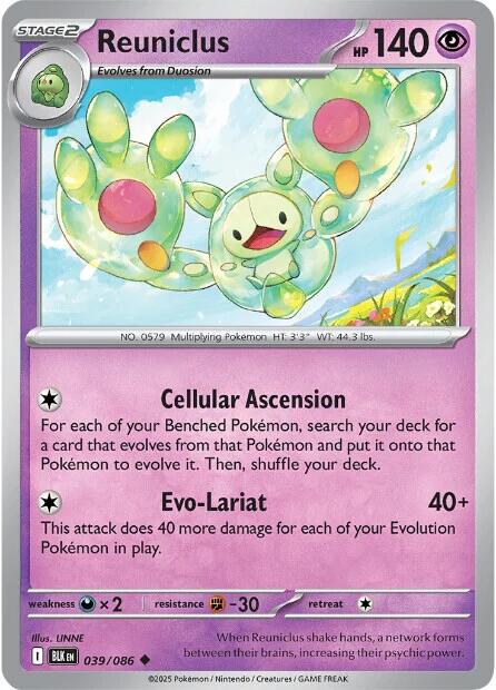 Reuniclus (039/086) [Scarlet & Violet: Black Bolt] | Chromatic Games