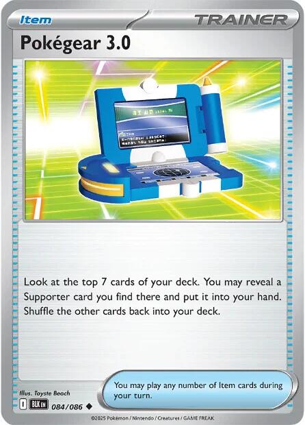 Pokegear 3.0 (084/086) [Scarlet & Violet: Black Bolt] | Chromatic Games
