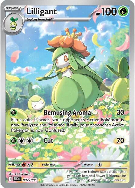 Lilligant (092/086) [Scarlet & Violet: Black Bolt] | Chromatic Games