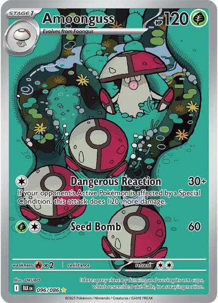 Amoonguss (096/086) [Scarlet & Violet: Black Bolt] | Chromatic Games