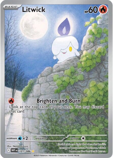 Litwick (101/086) [Scarlet & Violet: White Flare] | Chromatic Games